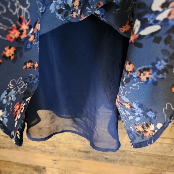 C & E women's floral sleeveless boho style dress size medium - Picture 7 of 11